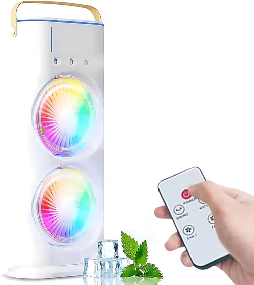 Mini Cooler Ended Spray Air Coling Fan USB Rechargeable 3 Speed Portable Mini AC Cooler