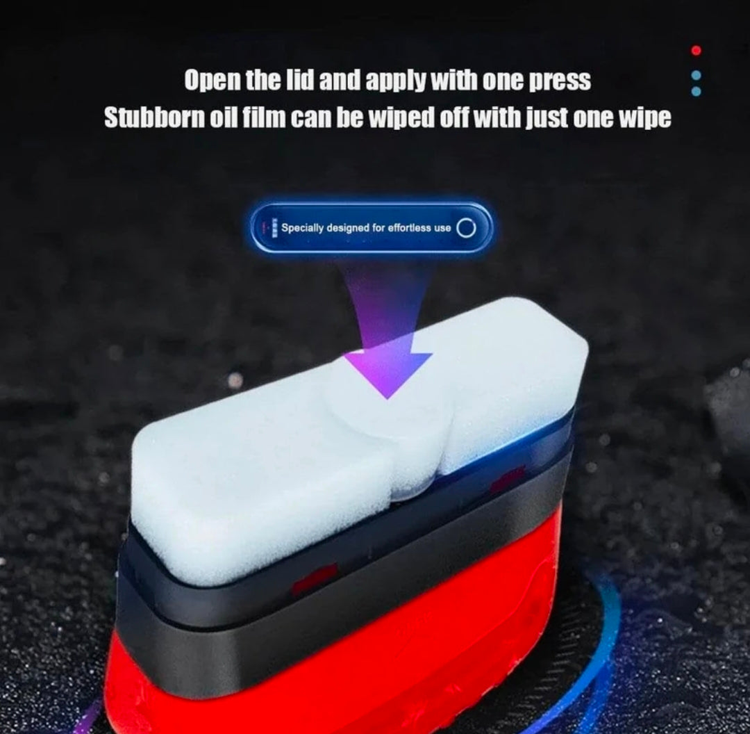Car & bike windshield glass cleaner